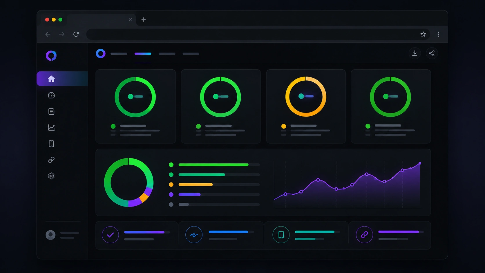 Lighthouse report showing high performance, accessibility, and SEO scores